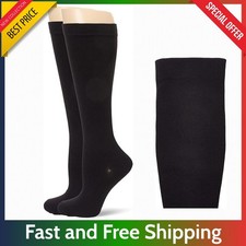 MediPeds Over the Calf (OTC) Mild Compression Socks, X-Large Mens 12-15, Black,  picture