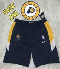 NWT Nike NBA Indiana Pacers Thermaflex Shorts AV1053-419 Men's Size XXL 🏀 picture