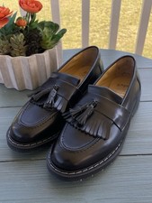 NPS Solovair Made In England Black Tassel Loafer Pristine Size UK 9 / US 10 picture