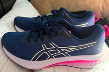 ASICS GEL-Excite 10 Women’s Lace-Up Mesh Sneakers Blue White Pink US 8.5 picture