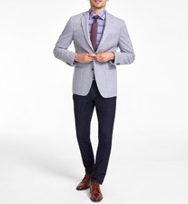 Michael Kors Men's Classic Fit Herringbone Woven Sport Coat MSRP $295 picture