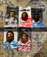 A Bathing Ape BAPE Baby Boy Camo T-Shirt Lot of 5 Multicolor 100% Cotton picture
