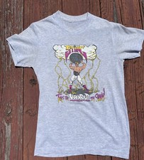 Rare 1991 WCW Sting Takes The World By Storm Vintage Wrestling T-Shirt WWF WWE picture