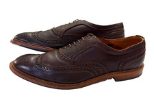 Allen Edmonds Neumok 2.0 Dress Shoes Men 13D Oxford Wingtip Casual Lace Up Brown picture