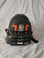 The Hunger Games Loungefly Mini Backpack New With Tags Collectible Item W/Sound picture