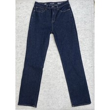 J. Crew Nipped Straight High Rise Semi Stretch Jeans Size 28T picture