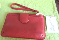 * NWT* Universal Thread Brick Red Wristlet Wallet Top Zip Closure NEW With tags picture