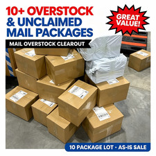 TEN Pieces Overstock/Undeliverable Mail/Returned Mail/Mystery Box Random picture