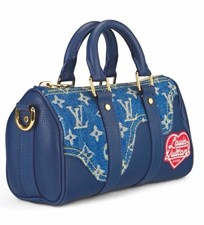Louis Vuitton x NIGO Monogram Denim Drip Keepall XS (Blue) - Microchipped picture