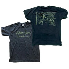 Elliott Smith Either Or 1997 Vintage Retro Black Graphic T Shirt picture