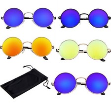 John Lennon Sunglasses Round Sunglasses Retro Vintage 60s 70s Hippie Sun Glasses picture