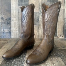 Lucchese 2000 Western T3097R Cowboy Boots Mens 8 D picture