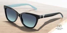 TIFFANY TF4237B 80019S Black Azure Gradient Blue 55 mm Women's Sunglasses picture