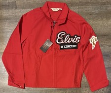 Vintage Sir Jac Elvis In Concert TCB Jacket Rare 70s Tour Patches Brand New S picture
