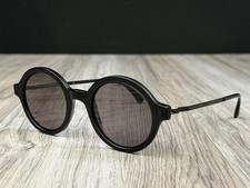 MYKITA Lite Sun ESBO Sunglasses Black Round Stainless Steel Handmade 48-22 NEW picture