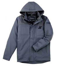 *NEW* Snap-On Tools  Kenosha HOODED JACKET X-LARGE INSULATED COAT IRON GATE GRAY picture