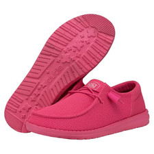 🩷 HEY DUDE ELECTRIC PINK shoes wendy funk mono unisex picture