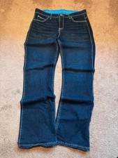Y2k vintage cowgirl grunge Wrangler Q-Baby Contrast Stitch Bootcut Jeans 9/10x32 picture