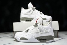 AJ 4 Retro White Oreo CT8527-100 Men's Athletic shoes Size 4-14 picture