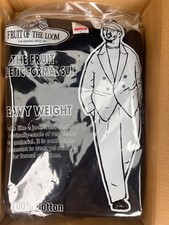 FRUIT OF THE LOOM Athletic Formal Double Suit Kaneko Keiji Black L Size Japan picture
