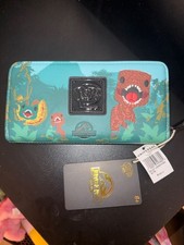 Funko Loungefly Jurassic Park Gates Zip Around Wallet New picture