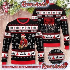 Bruce Springsteen E Street Band Christmas Gifts For Holiday Ugly Sweater picture