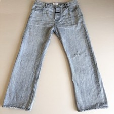 Fear Of God Sixth Collection Jeans Mens Sz 33 Made USA 100% Cotton Gold Buttons picture