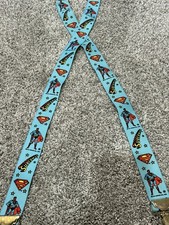 Vintage Youth 1978 Superman Suspenders (PreOwned) Worn 0nce picture