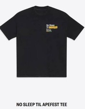 BAYC Bored Ape Yacht Club Ape Fest 2022 No Sleep ‘Til ApeFesf NY Size Medium New picture