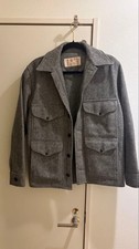 VTG FILSON Mackinaw Wool Cruiser Jacket Gray Mens 36 USA Made Seattle Coat Japan picture