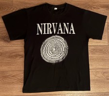 NIRVANA - Vintage 1992 T-Shirt Vestibule / Flower Sniffin Baby Kissin Rare Large picture