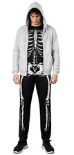 Donnie Darko Skeleton SET (Suit + Hoodie) Coat Adult Costume Halloween Jumpsuit picture