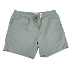 Madewell Everywear Shorts Mens Size XL Sage Green Nylon Elastic Waist 6.5in picture