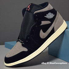 Nike Air Jordan 1 Mid SE Black Olive Gray IB7110-002 Men's Sizes NEW picture