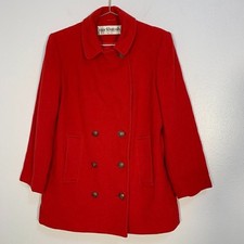 Mackintosh Pea Coat  Red Wool Jacket picture