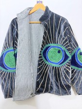 Vintage Suzani Embroidered Jacket, Handmade  Boho Tribal Hippie Ethnic Coat picture