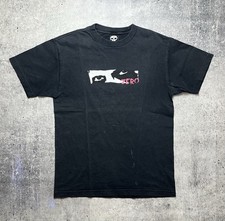 Vintage Zero Skateboards Eyes Graphic T-Shirt Y2K Skate Punk Jamie Thomas Size M picture
