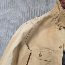 VINTAGE CARHART QUILT LINED LARGE REGULAR BROWN WORK JACKET picture