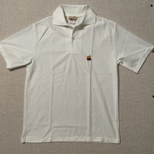 Vintage 1981 Apple Polo Deadstock Grail Rainbow Logo Pre Mac Archival Size L picture