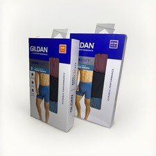 New Gildan Men 3 Pack Performance 4 Way Stretch Boxer Briefs Sizes M, L and 2XL picture