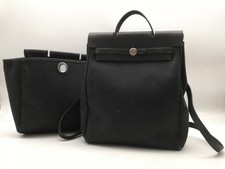 🖤✨ AUTHENTIC VINTAGE Hermès Herbag à Dos Backpack ✨🖤 picture