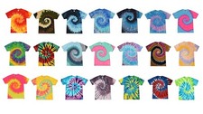 Colortone Tie Dye T-Shirts - Multiple Colors & Sizes - Regular Fit - Brand New picture