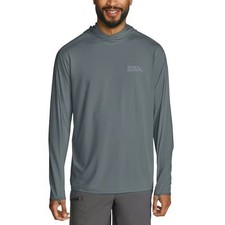 Eddie Bauer Men’s UPF 50+ Performance Hoodie - Lightweight Regular Fit - Moistur picture