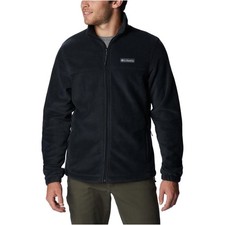 Columbia Jacket Men's Steens Mountain Full Zip 2.0 Fleece Black Outdoor Size XL picture