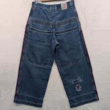 VTG JNCO Jeans Men's 31x30 Blue Skater Streetwear Wide Leg 26