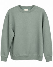 Blank Winter Crewneck Fleece Sweatshirt Athletic Works Black, Gray, White, Beige picture
