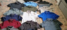 Huge Lot of 19 Golf Under Armour ,Hilfiger ,Tek,Craft,Chaps Size Sm And Med. picture