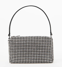 Alexander Wang Heiress Pouch in Crystal Hotfix Mesh - Brand new with tags & box picture