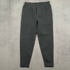 Lululemon At Ease Joggers Mens Medium Black Textured Fleece Sweatpants LM5AV3S picture