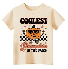 Sineeko Halloween Tshirt Toddler Boy Girl Short Sleeve Cotton Outfits Clothes Ki picture